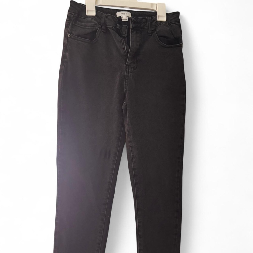 Forever 21 Women's Dark Black Jeans